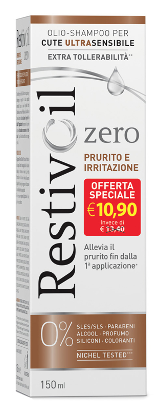 RESTIVOIL ZERO PRURITO E IRRITAZIONE OFFERTA SPECIALE 150 ML - fitfarma.it
