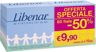 FIALE MONODOSE LIBENAR 60 PEZZI DA 5 ML - fitfarma.it