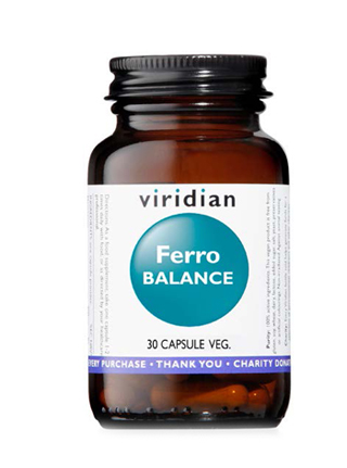 VIRIDIAN FERRO BALANCE 30 CAPSULE - fitfarma.it