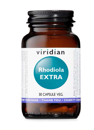 VIRIDIAN RHODIOLA EXTRA 30 CAPSULE - fitfarma.it