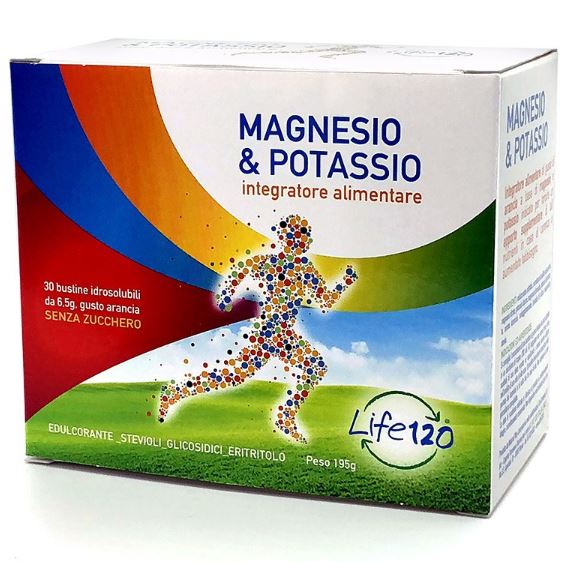 MAGNESIO E POTASSIO 30 BUSTINE - fitfarma.it