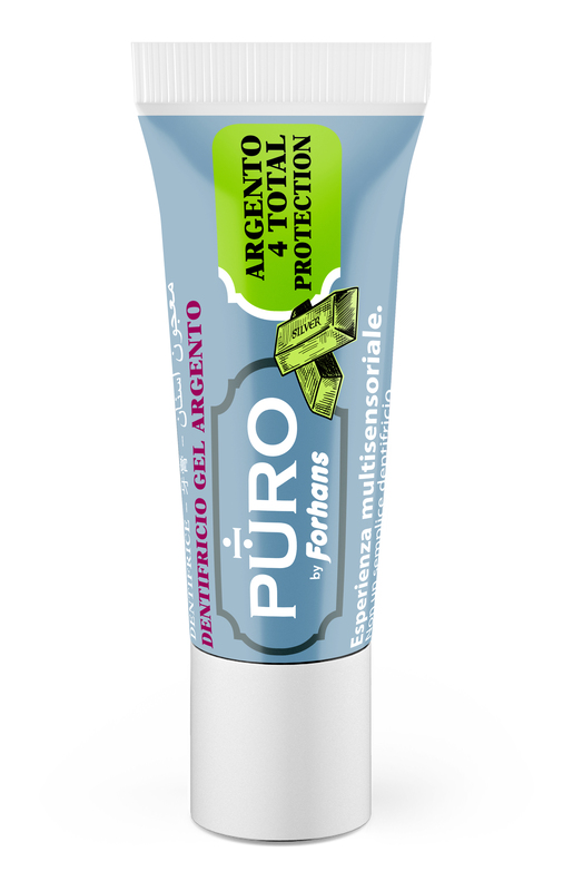 DENTIFRICIO SILVER 4 WHITE FORHANS 12 ML - fitfarma.it
