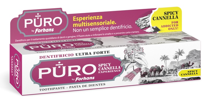 PURO DENTIFRICIO SPICY CANNELLA 75 ML - fitfarma.it
