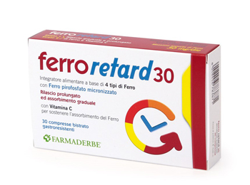 FERRO RETARD 30 COMPRESSE - fitfarma.it