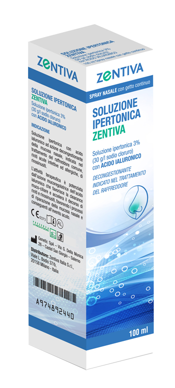 SOLUZIONE IPERTONICA ZENTIVA SPRAY NASALE 100 ML - fitfarma.it