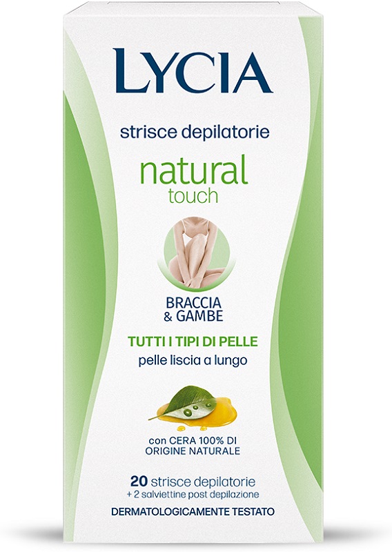 LYCIA 20 STRISCE B/G NATURALE 12 PEZZI - fitfarma.it