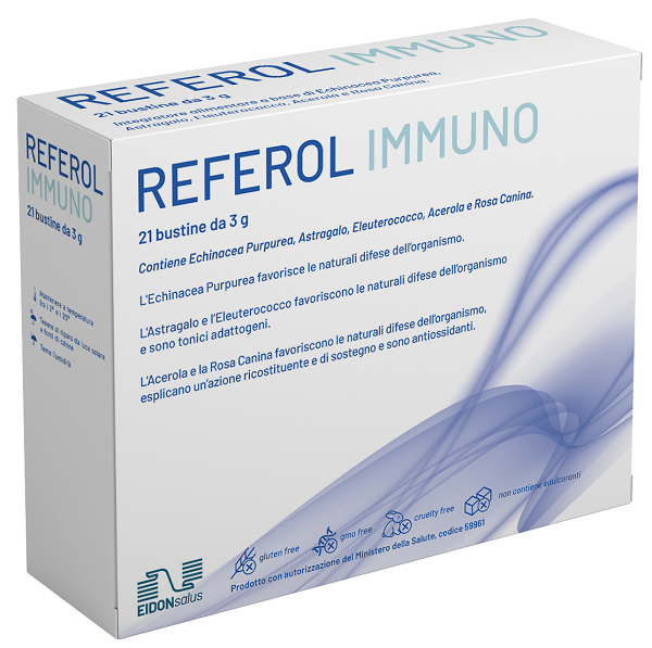 REFEROL IMMUNO 21 BUSTE 3 G - fitfarma.it