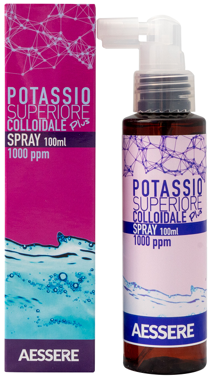 POTASSIO COLLOIDALE PLUS 1000PPM SPRAY 100 ML - fitfarma.it