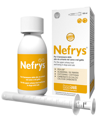 NEFRYS VEG 100 100 ML CON SIRINGA DOSATRICE ALIMENTO COMPLEMENTARE PER CANI E GATTI - fitfarma.it