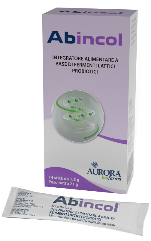 ABINCOL 14 STICK OROSOLUBILI - fitfarma.it