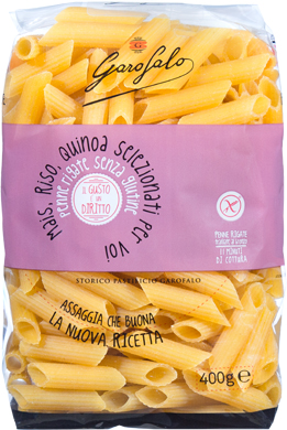 GAROFALO PENNE RIGATE SENZA GLUTINE 400 G - fitfarma.it
