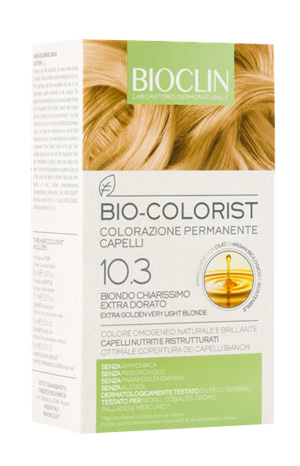 BIOCLIN BIO COLORIST 10,3 BIONDO CHIARISSIMO EXTRA DORATO - fitfarma.it