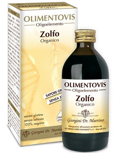 ZOLFO ORGANICO OLIMENTOVIS 200 ML - fitfarma.it