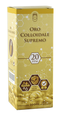 ORO COLLOIDALE SUPREMO 20PPM 100 ML - fitfarma.it