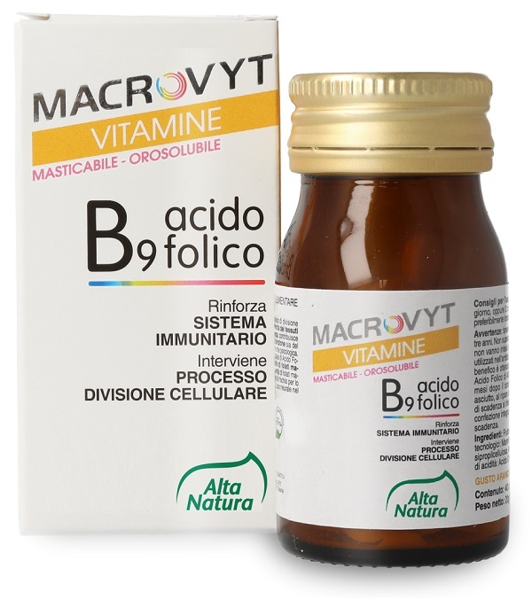 MACROVYT ACIDO FOLICO 40 COMPRESSE - fitfarma.it