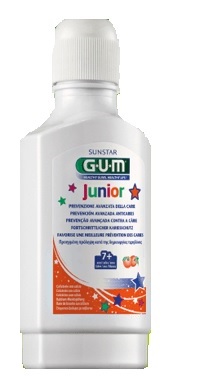 GUM JUNIOR MONSTER COLLUTORIO 300 ML PER BAMBINI DAI 6 ANNI IN SU - fitfarma.it