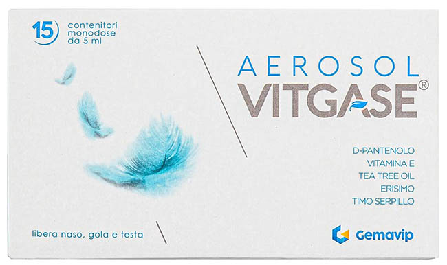 VITGASE AEROSOL 15 FLACONCINI 5 ML - fitfarma.it