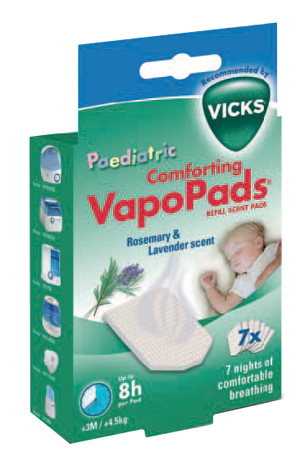 VICKS VAPOPADS ROSEMARY & LAVENDER SCENTE 7 PEZZI - fitfarma.it