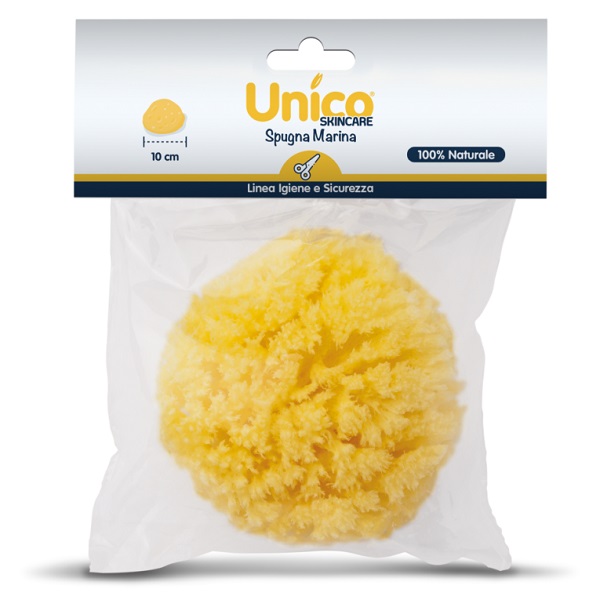 UNICO SPUGNA MARINA ARCIPELAGO DEL MEDITERRANEO NATURALE CM 10/11 - fitfarma.it