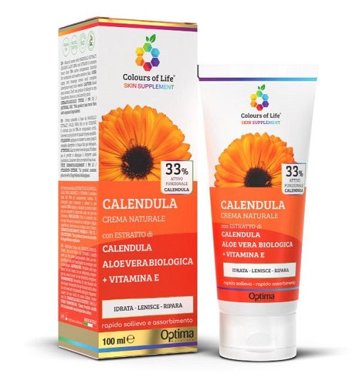 COLOURS OF LIFE SKIN SUPPLEMENT CALENDULA CREMA 100 ML - fitfarma.it