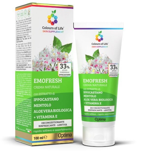 COLOURS OF LIFE SKIN SUPPLEMENT EMOFRESH CREMA 100 ML - fitfarma.it