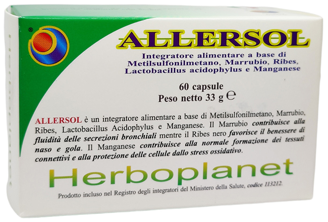 ALLERSOL 60 CAPSULE - fitfarma.it