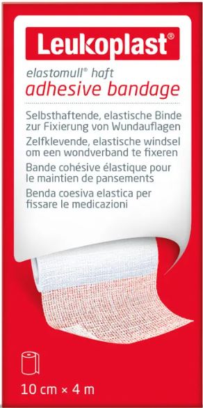 BENDA LEUKOPLAST ELASTOMULL HAFT 10 CM X 4 M - fitfarma.it
