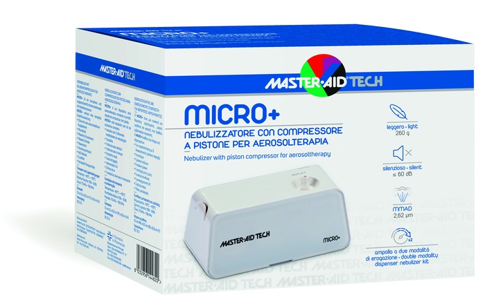 NEBULIZZATORE PISTONE MASTER-AID TECH MICRO+ - fitfarma.it