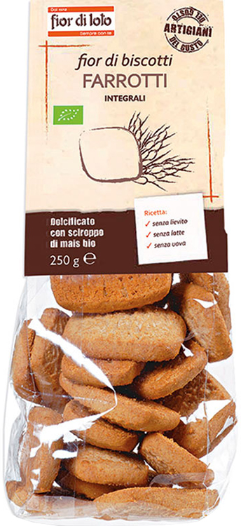 FIOR DI LOTO FIOR DI BISCOTTI FARROTTI 250 G - fitfarma.it
