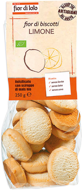 FIOR DI BISCOTTI LIMONE 250 G - fitfarma.it