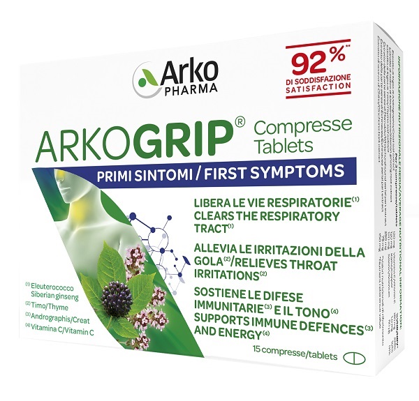 ARKOGRIP 15 COMPRESSE - fitfarma.it
