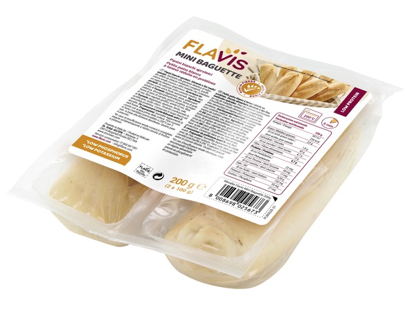 FLAVIS MINI BAGUETTE 200 G - fitfarma.it