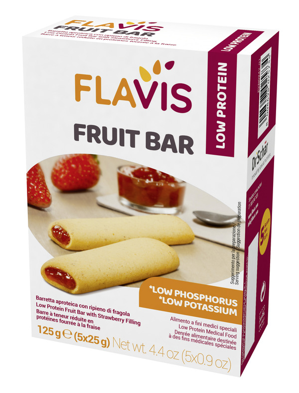 FLAVIS FRUIT BAR 125 G - fitfarma.it