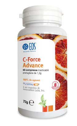 EOS C FORCE ADVANCE 60 COMPRESSE MASTICABILI - fitfarma.it