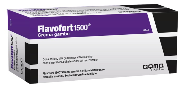 FLAVOFORT 1500 CREMA GAMBE 100 ML - fitfarma.it