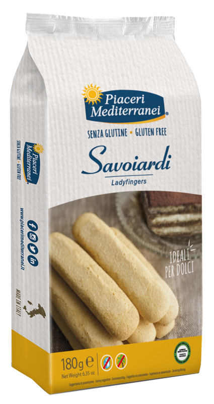PIACERI MEDITERRANEI SAVOIARDI 180 G - fitfarma.it