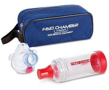 FISIOCHAMBER VISION PLUS INFANT CAMERA DI INALAZIONE ANTI STATICA CON MASCHERA PANDA - fitfarma.it