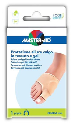 PROTEZIONE MASTER-AID IN GEL E TESSUTO PER ALLUCE VALGO 1 PEZZO - fitfarma.it