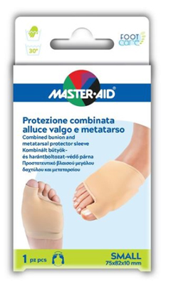 PROTEZIONE MASTER-AID PER ALLUCE VALGO E METATARSO S 1 PEZZO - fitfarma.it