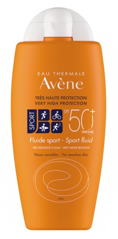 EAU THERMALE AVENE SOLARE FLUIDO SPORT SPF 50+ 100 ML - fitfarma.it