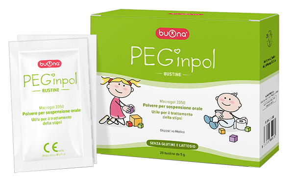 PEGINPOL MACROGOL 3350 SOSPENSIONE ORALE 20 BUSTINE - fitfarma.it