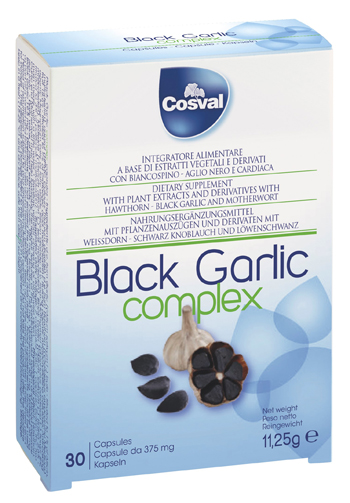 BLACK GARLIC COMPLEX 30 CAPSULE - fitfarma.it