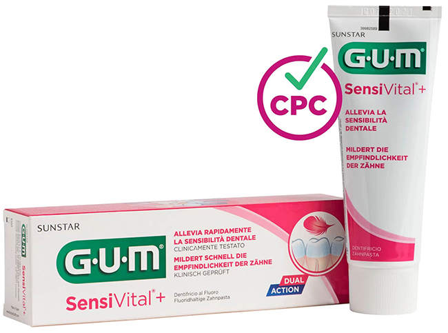 GUM SENSIVITAL + DENTIFRICIO 75 ML - fitfarma.it
