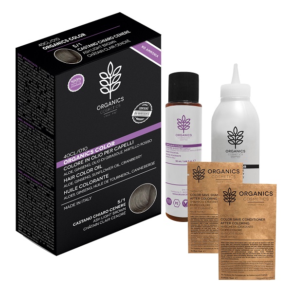 ORGANICS PHARM ORGANICS COLOR 5/1 CASTANO CHIARO CENERE - fitfarma.it