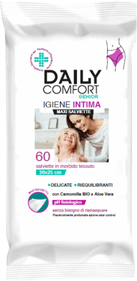 DAILY COMFORT SENIOR PANNI DETERGENTI IGIENE INTIMA 60 PEZZI - fitfarma.it
