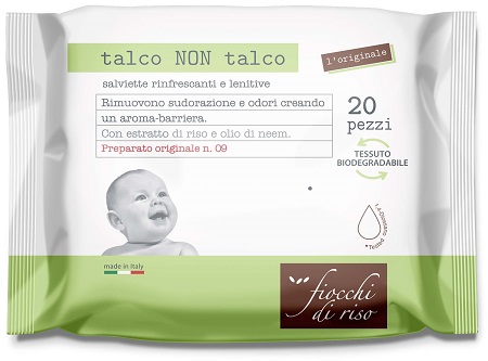 FIOCCHI DI RISO SALVIETTE TALCO NON TALCO - fitfarma.it