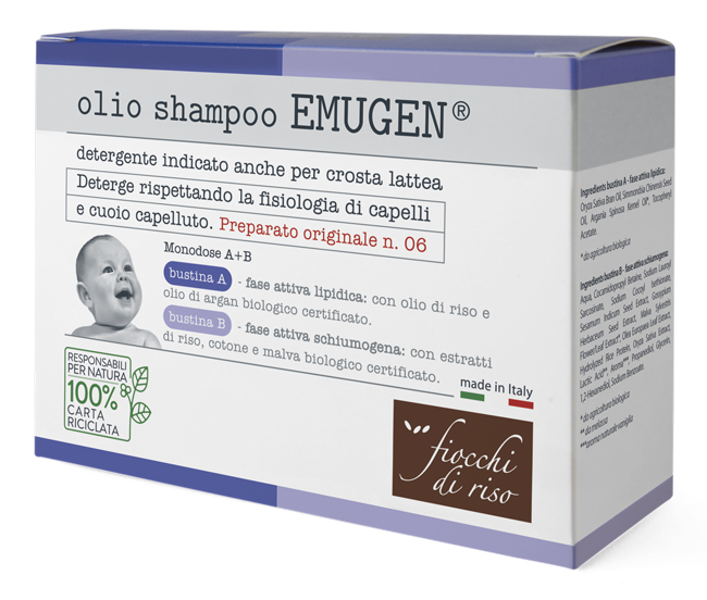 FIOCCHI DI RISO EMUGEN OLIO SHAMPOO ULTRADELICATO 45 ML - fitfarma.it