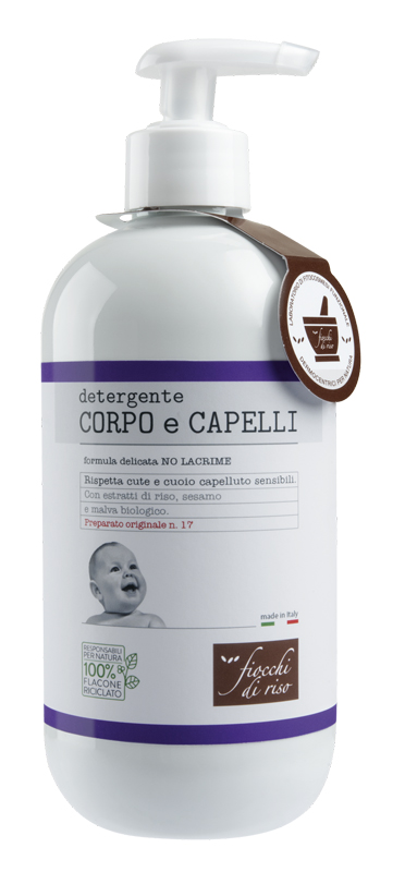 FIOCCHI DI RISO DETERGENTE CAPELLI E CORPO 400 ML - fitfarma.it