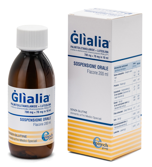 GLIALIA SOSPENSIONE ORALE 700 MG + 70 MG 200 ML - fitfarma.it