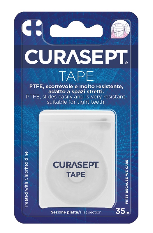 CURASEPT FLOSS PTFE TAPE CLOREXIDINA - fitfarma.it